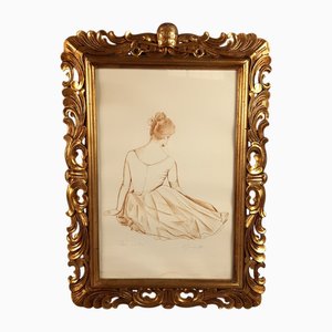 Mariani, Prova d'autore, anni '70, serigrafia, con cornice