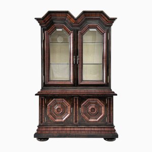 Buffet Showcase in Glass and Velvet, 1890s