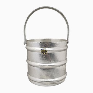 Champagner Eiskübel aus Aluminium von Arir, Italien, 1960er