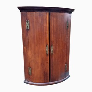 Vintage Early Victorian Large Corner Cupboard