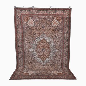 Handgefertigter Vintage Teppich aus Wolle