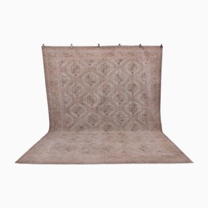 Handgefertigter Vintage Teppich aus Wolle