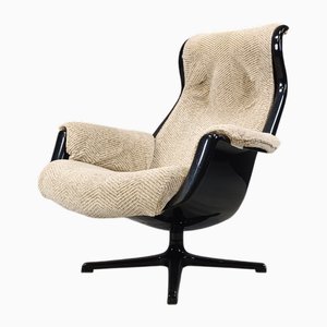 Fauteuil Space Age Galaxy Mid-Century attribué à Alf Svensson pour Dux, 1968