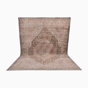 Vintage Teppich aus Baumwolle und Wolle