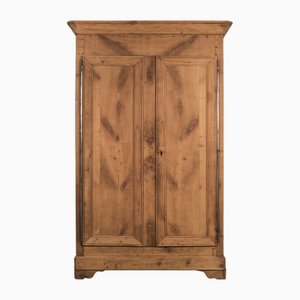 Large French Louis Philippe Armoire or Wardrobe in Cherrywood, 19th Century