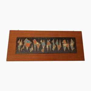 Decorative Ceramic Panel by Giuseppe Calonaci