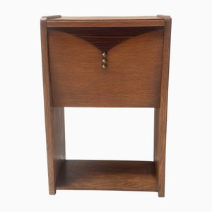 Art Deco Amsterdamse School Sewing or Side Table, 1920s