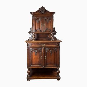 Credenza barocca viennese vintage, XIX secolo