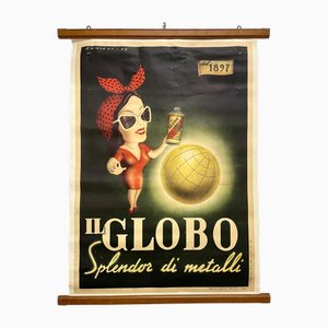 Il Globo Splendor di Metalli Poster by Damiano Damiani, 1949