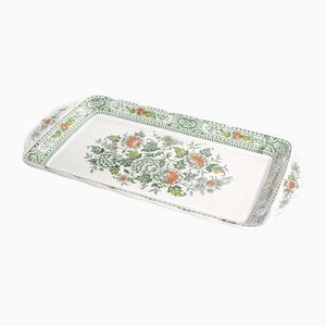 English Canterbury Porcelain Platter, 1950s