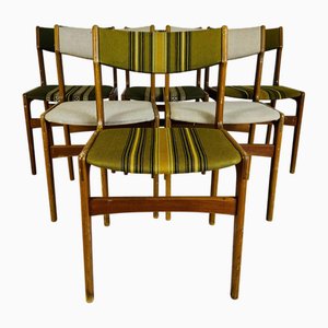 Vintage Esszimmerstühle, Dänemark, 1960, 4er Set