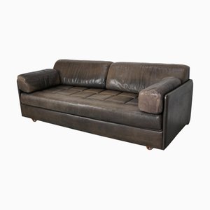 Leather 2-Seater Daybed Sofa from de Sede, 1970-1980s