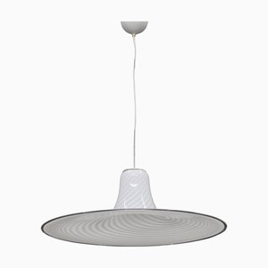 Large Murano Glass Pendant Light, Italy, 1980s