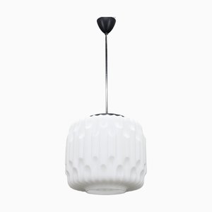 Glass Pendant Light, Former Czechoslovakia, 1970s