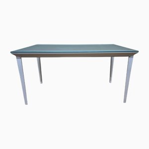 Mesa de comedor Artico 345 de vidrio y aluminio de Cassina, años 90