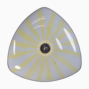 Mid-Century Brussels World Expo 1958 Pendant in Glass