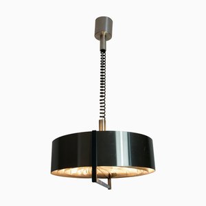 Adjustable Chrome Ceiling Lamp, Italy, 1960s