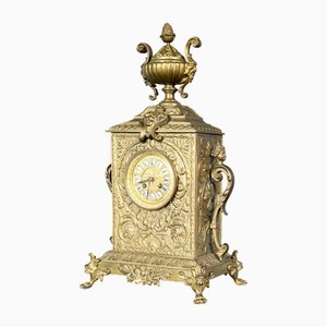 Table Clock in Brass