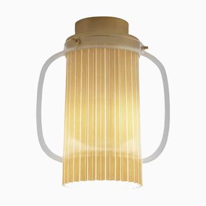 Plafonnier Manila C Pe Beige Mat par Sebastian Herkner pour Parachilna