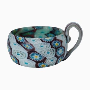 Millefiori Bowl with Handle from Fratelli Toso Murano, 1900s