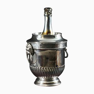 Refroidisseur à Vin George III Plaqué Argent Début 19ème Siècle
