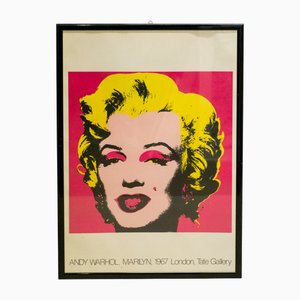 Original Tate Gallery Marilyn Ausstellungsposter nach Andy Warhol