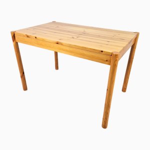 Danish Pine Rectangular Dining Table by Rainer Daumiller, 1970s