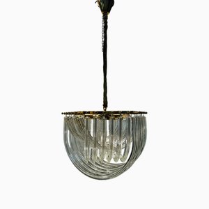 Venini Trilobe Chandelier by Paolo Venini, 1980s