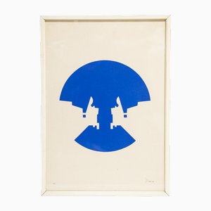 G. R. Lanza, Composition, 1980s, Print