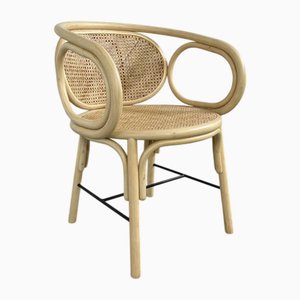 Vintage Sessel aus Rattan & Schilfrohr