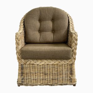 Rattan and Wicker Convertible Chair