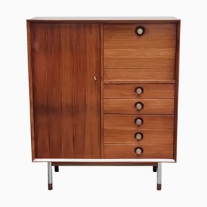 Wood Cabinet by George Coslin by George Coslin for Faram, Italy, 1960s