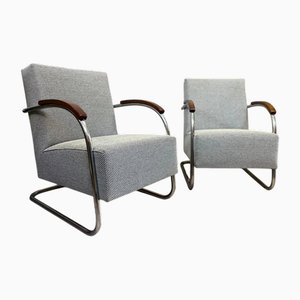 Bauhaus Stuhl von Mücke Melder, 2er Set