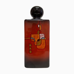 Large Italian Ceramic Lidded Pot by Renzo Verzolini