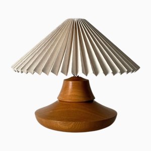 Lampe de Bureau Vintage en Bois, Royaume-Uni, 1960s
