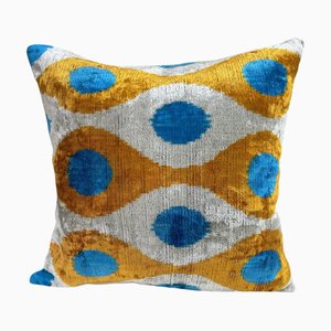 Federa in velluto di seta con motivo Evil Eye, inizio XXI secolo