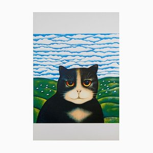 Martin Leman, Black Cat, Print, 1920s-1940s