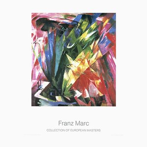 After Franz Marc, Birds, Print