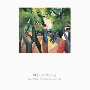 After August Macke, Promenade, Print