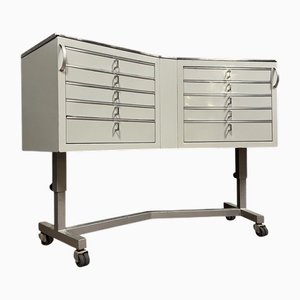 Steel Dentist's Sideboard, 1940s