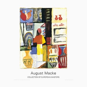 After August Macke, Dealer with Jugs, Print