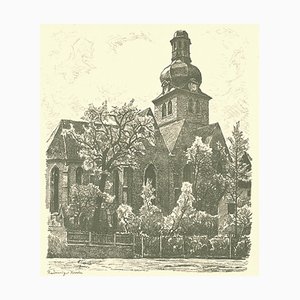 After Ernst Liebermann, Radewig Church, Print