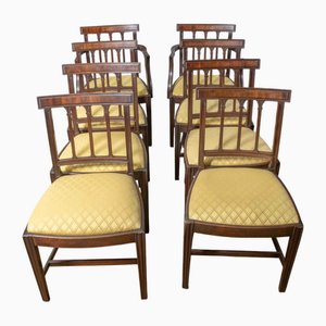 Dining Chairs in the style of Hepplewhite, Set of 8