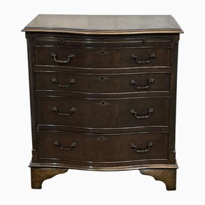 English Mahogany Chest of Drawers with Shelf, 1950s