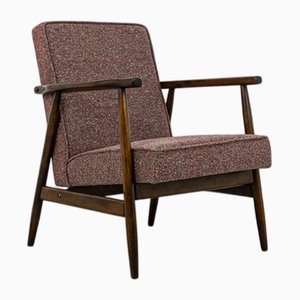 Vintage Beech Armchair, Poland, 1960s