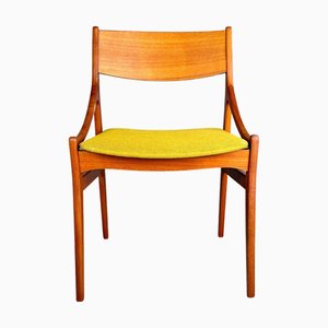 Silla Tromborg Mid-Century de teca de Vestervik Eriksen, años 60