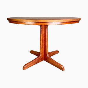 Mid-Century Extendable Dining Table in Teak, 1950s
