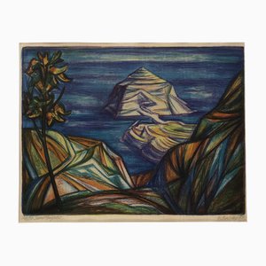 Ernst Bursche, Sant' Angelo, Color Lithograph, 1959
