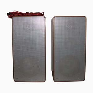 Deutsche Vintage Lautsprecher von ITT, 1970er, 2er Set