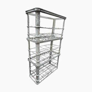 Portabottiglie in alluminio, anni '60, set di 3